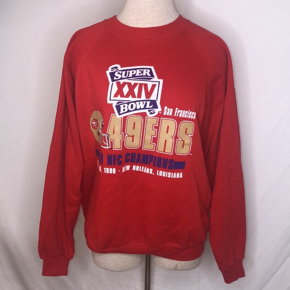 Forty Niners Other - 🔹 Vintage San Francisco Forty Niners Super Bowl Crewneck